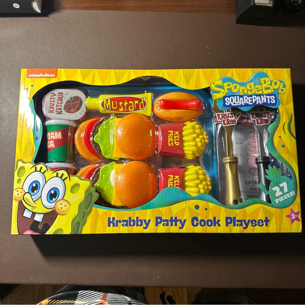 SpongeBob Squarepants Krabby Patty Cook Playset